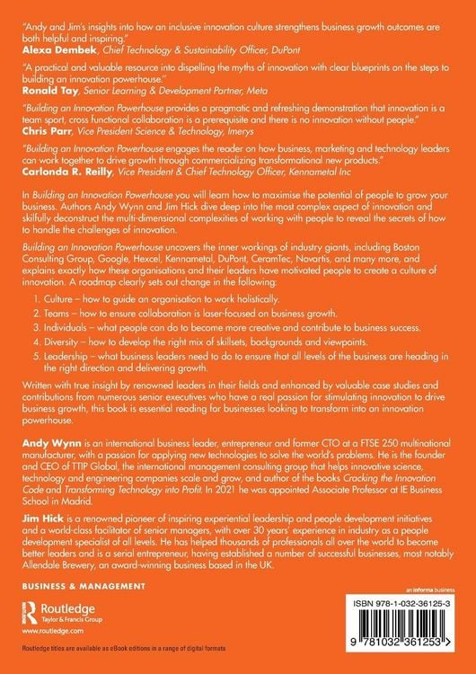 Produktbild: Building an Innovation Powerhouse