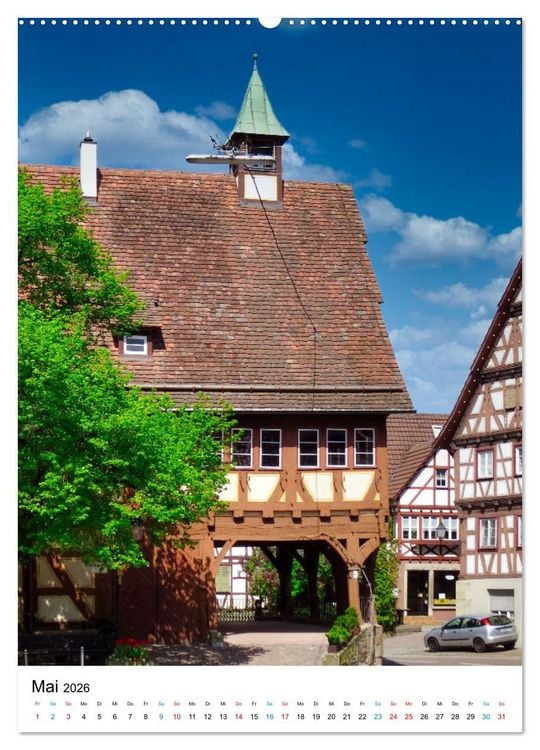 Produktbild: Rems und Murr (Wandkalender 2026 DIN A2 hoch), CALVENDO Monatskalender