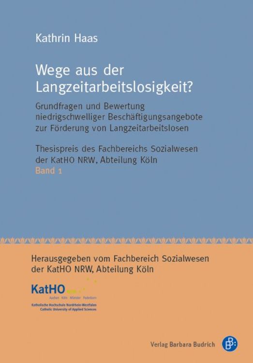Produktbild: Wege aus der Langzeitarbeitslosigkeit?