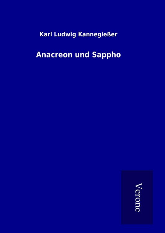 Produktbild: Anacreon und Sappho