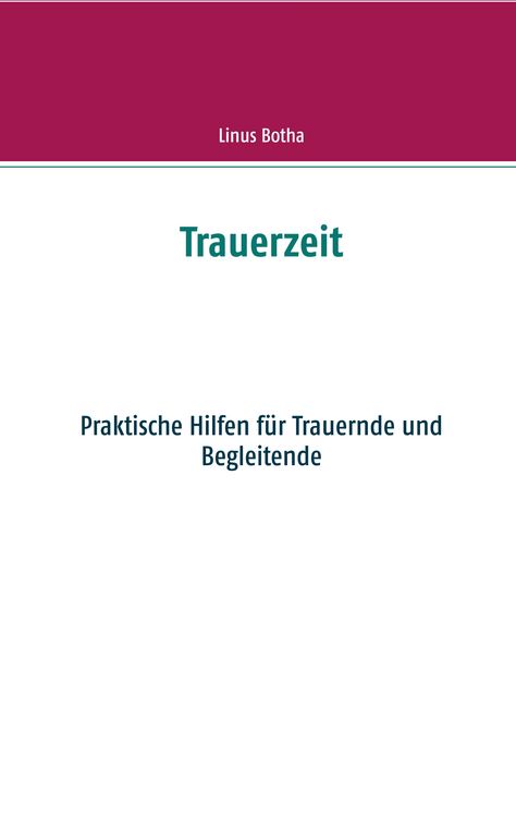 Produktbild: Trauerzeit