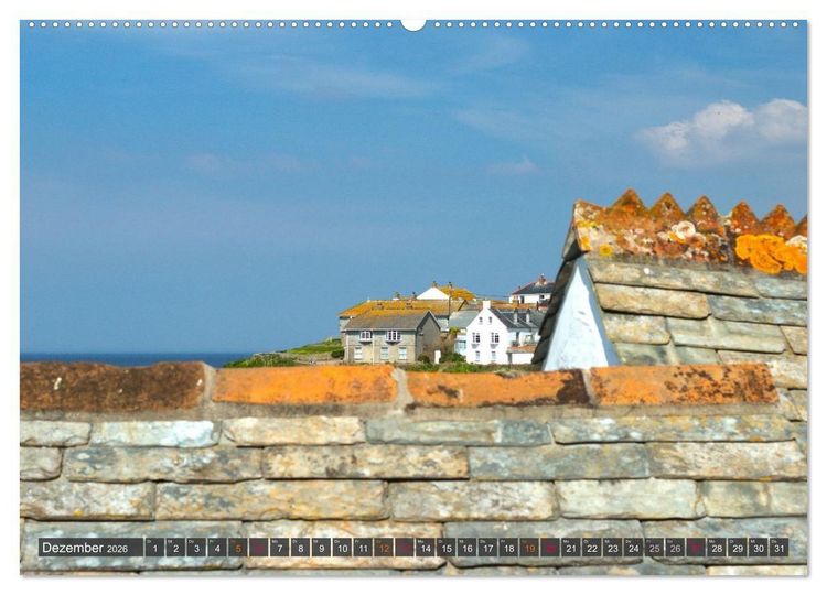 Produktbild: Port Isaac, Heimat der Fishermen`s Friends (Wandkalender 2026 DIN A2 quer), CALVENDO Monatskalender