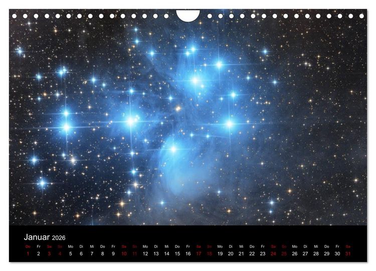 Produktbild: Beeindruckendes Universum (Wandkalender 2026 DIN A4 quer), CALVENDO Monatskalender