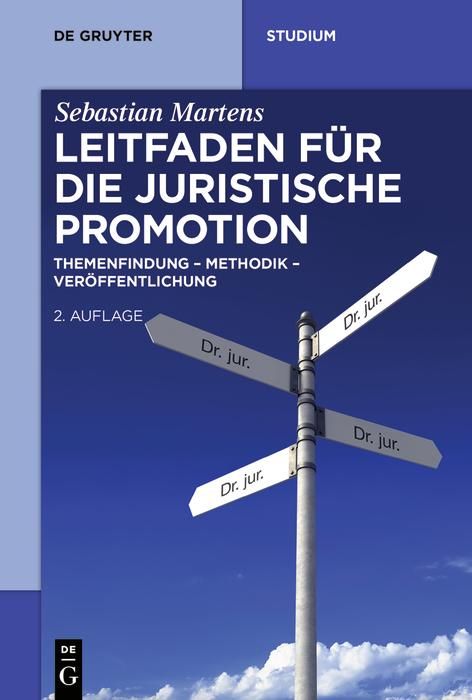 Produktbild: Leitfaden f&uuml;r die juristische Promotion