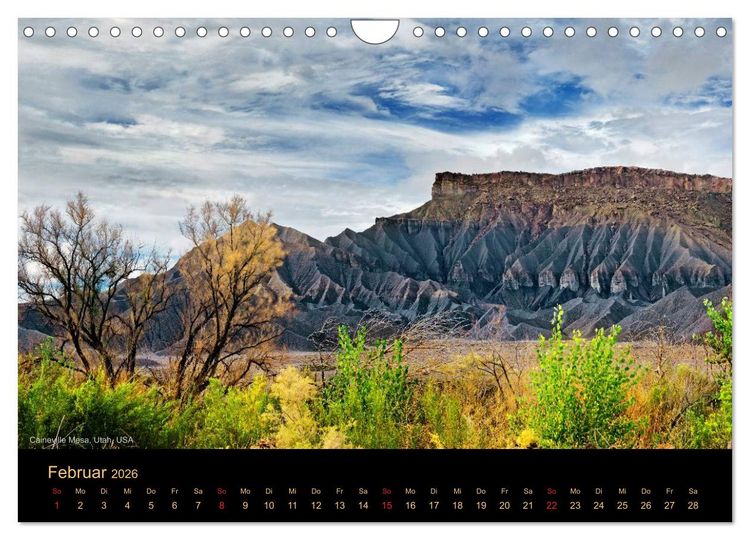 Produktbild: USA Der S&uuml;dwesten - Einzigartige Monumente (Wandkalender 2026 DIN A4 quer), CALVENDO Monatskalender