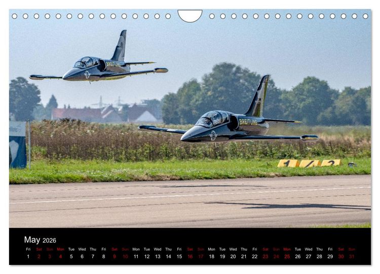 Produktbild: Dream Jets of RC (Wall Calendar 2026 DIN A4 landscape), CALVENDO 12 Month Wall Calendar