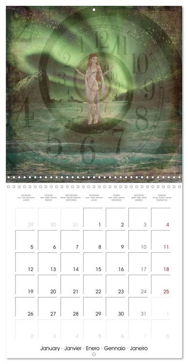 Produktbild: Lady Legends Fantasy Art (Wall Calendar 2026 12 &times; 12 Inch) CALVENDO 12 Month Wall Calendar