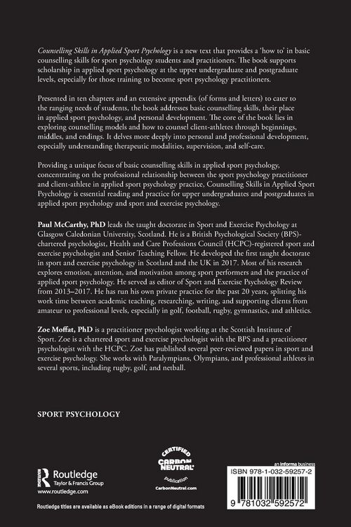Produktbild: Counselling Skills in Applied Sport Psychology