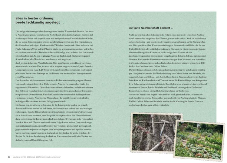 Produktbild: Nanettes Gartenk&uuml;che - ausgezeichnet mit dem GAD Silber 2023 - Deutscher Kochbuchpreis 2023 Gold und Bronze