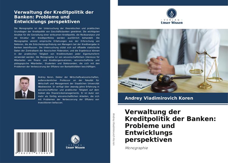 Produktbild: Verwaltung der Kreditpolitik der Banken: Probleme und Entwicklungs perspektiven