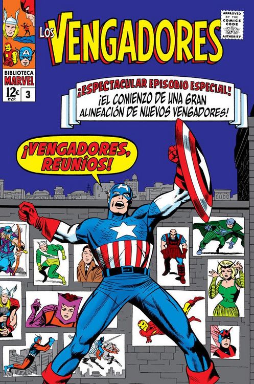 Produktbild: Biblioteca Marvel 29. Los Vengadores 3