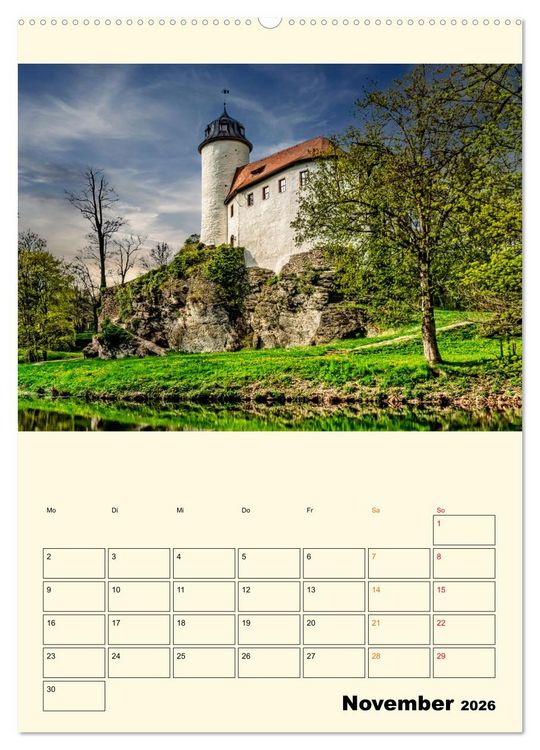 Produktbild: Mein Sachsen (Wandkalender 2026 DIN A2 hoch), CALVENDO Monatskalender