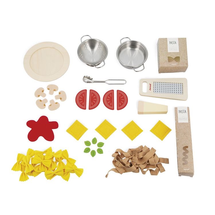 Produktbild: Pasta-Spielset &ndash; Italienischer Kochspa&szlig; mit 58 Teilen