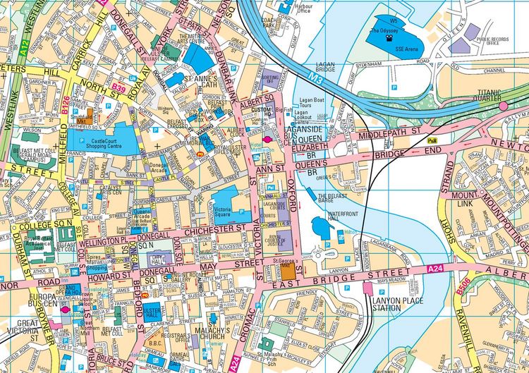 Produktbild: Belfast Pocket Map