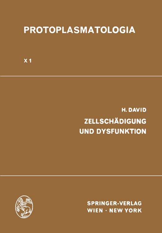 Produktbild: Zellsch&auml;digung und Dysfunktion