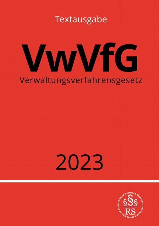 Produktbild: Verwaltungsverfahrensgesetz - VwVfG 2023