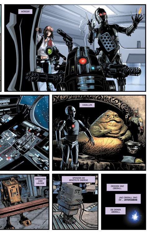 Produktbild: Star Wars Comics: Dunkle Droiden