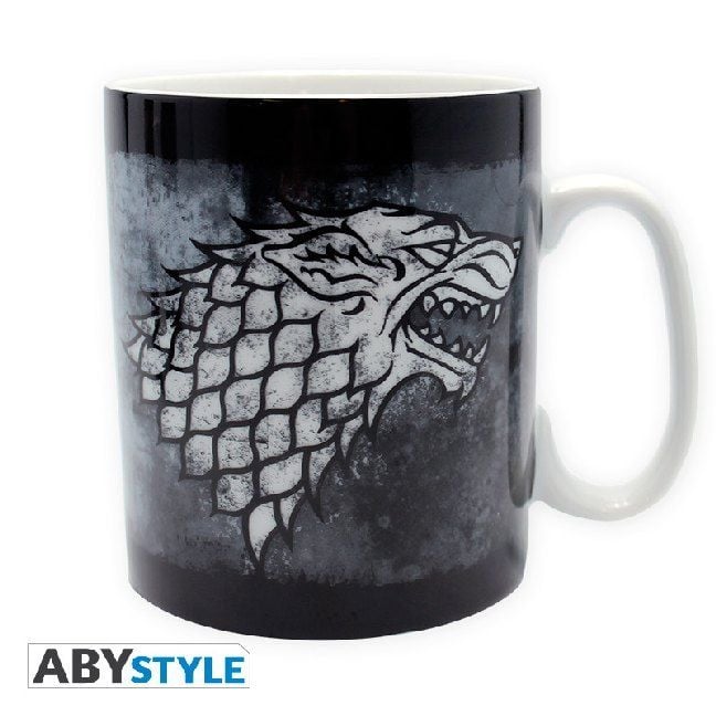 Produktbild: ABYstyle - Game of Thrones - Stark 460 ml Tasse