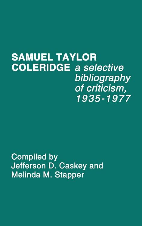 Produktbild: Samuel Taylor Coleridge