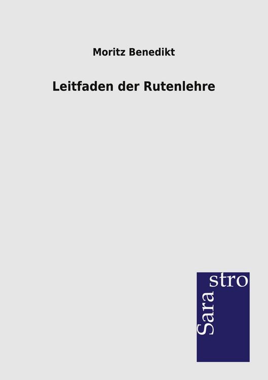 Produktbild: Leitfaden der Rutenlehre
