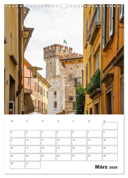 Produktbild: Sirmione - Reiseplaner (Wandkalender 2026 DIN A3 hoch), CALVENDO Monatskalender