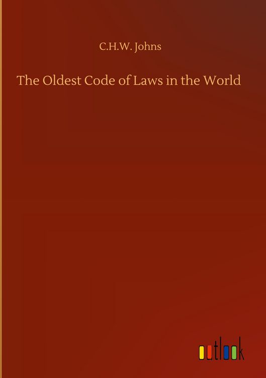 Produktbild: The Oldest Code of Laws in the World