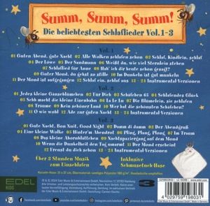 Produktbild: Schlaflieder-Box,Vol. 1-3 inkl. Schmusetuch