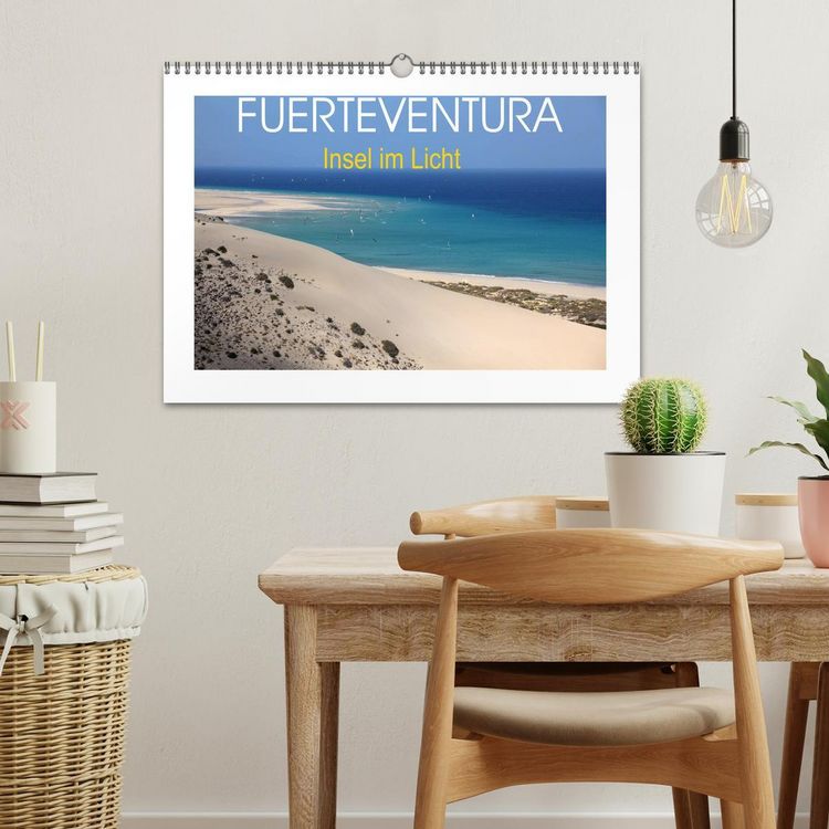 Produktbild: Fuerteventura - Insel im Licht (Wandkalender 2026 DIN A3 quer), CALVENDO Monatskalender