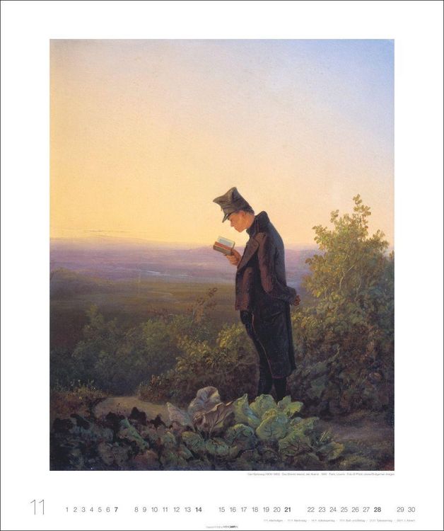 Produktbild: Carl Spitzweg Edition Kalender 2027