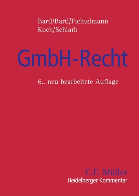 Produktbild: GmbH-Recht