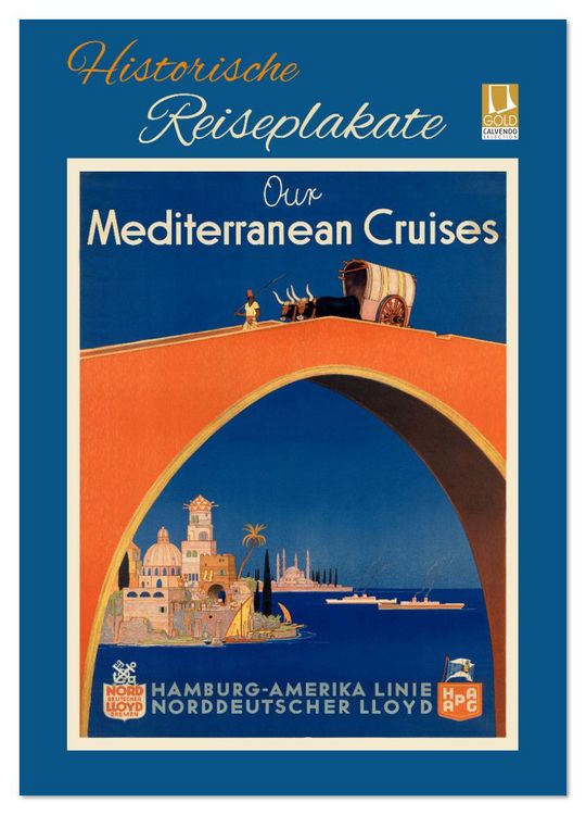 Produktbild: Historische Reiseplakate (Wandkalender 2026 DIN A4 hoch), CALVENDO Monatskalender