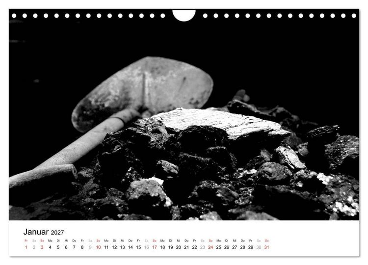 Produktbild: Helden der Arbeit - Alte Arbeitsmittel des Ruhrgebiets (Wandkalender 2027 DIN A4 quer), CALVENDO Monatskalender