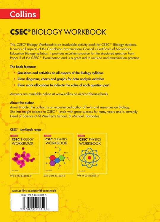 Produktbild: Collins Biology Workbook for Csec