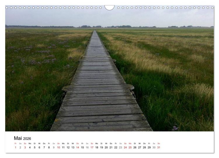 Produktbild: St. Peter Ording 2026 (Wandkalender 2026 DIN A3 quer), CALVENDO Monatskalender