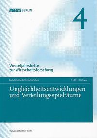 Produktbild: Ungleichheitsentwicklungen und Verteilungsspielr&auml;ume.