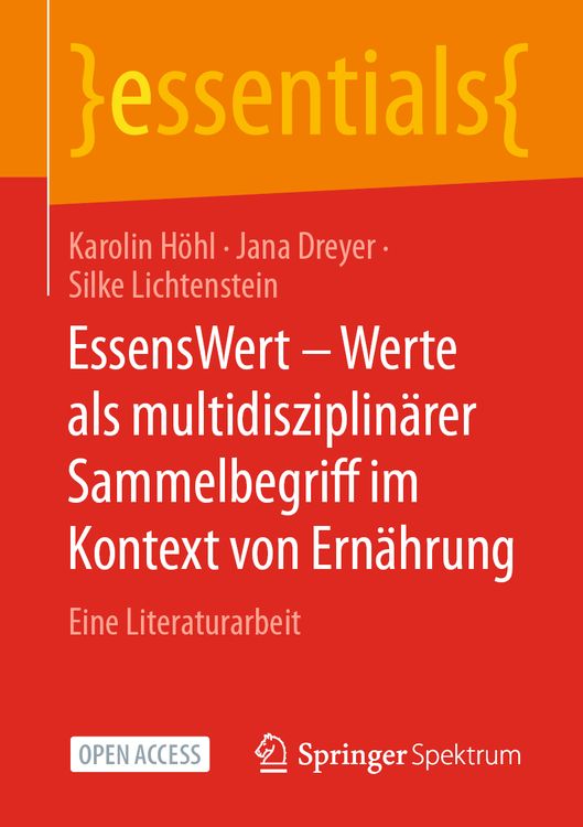 Produktbild: EssensWert - Werte als multidisziplinärer Sammelbegriff im Kontext von Ernährung
