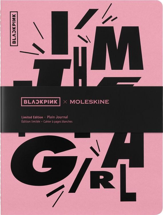 Produktbild: Moleskine X Blackpink Cahier XL, blanko, weicher Einband