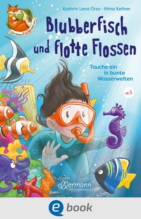 Produktbild: Der kleine Fuchs liest vor. Blubberfisch und flotte Flossen