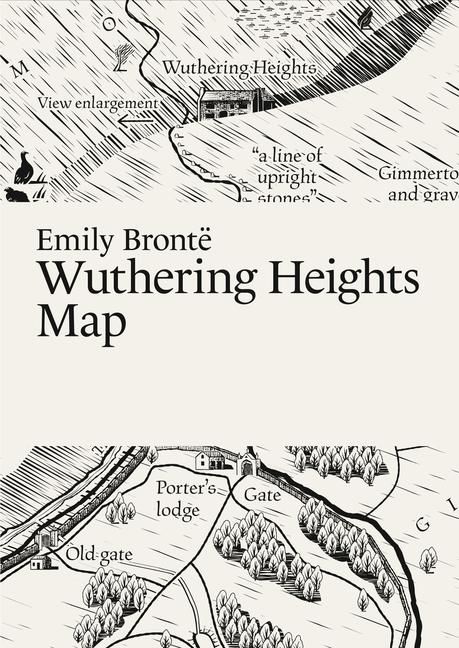 Produktbild: Emily Bronte, Wuthering Heights Map