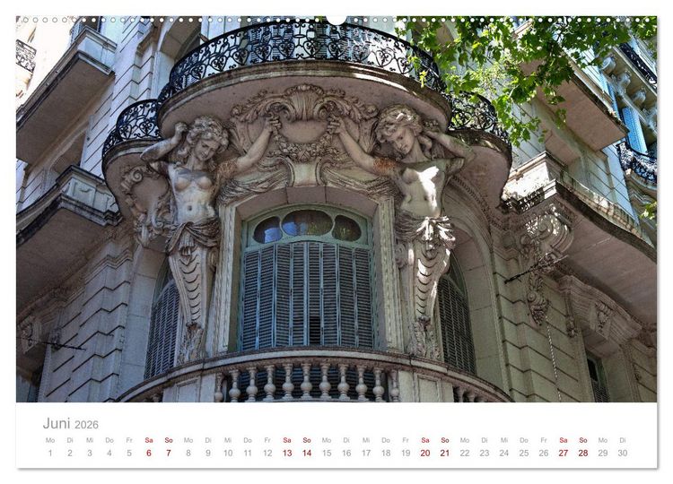 Produktbild: Geliebtes Buenos Aires (Wandkalender 2026 DIN A2 quer), CALVENDO Monatskalender