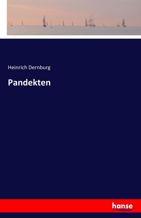 Produktbild: Pandekten