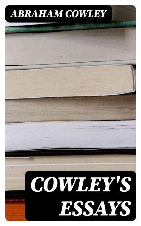 Produktbild: Cowley's Essays