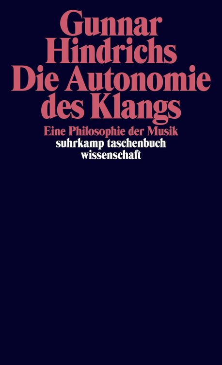Produktbild: Die Autonomie des Klangs