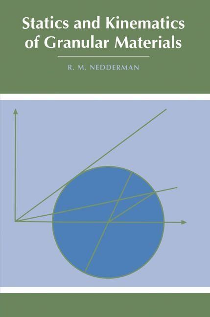 Produktbild: Statics and Kinematics of Granular Materials