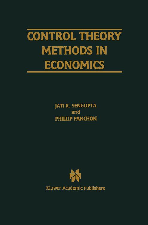 Produktbild: Control Theory Methods in Economics