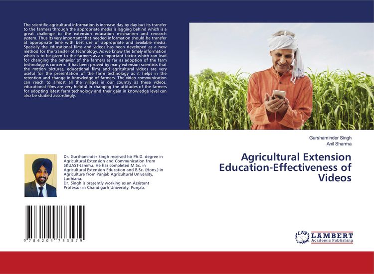 Produktbild: Agricultural Extension Education-Effectiveness of Videos
