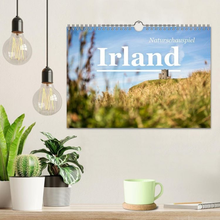 Produktbild: Naturschauspiel Irland (Wandkalender 2026 DIN A4 quer), CALVENDO Monatskalender