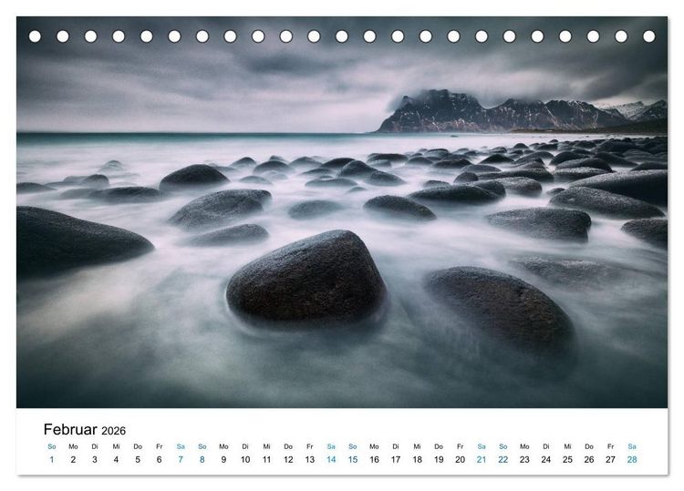 Produktbild: Blicke gen Norden (Tischkalender 2026 DIN A5 quer), CALVENDO Monatskalender