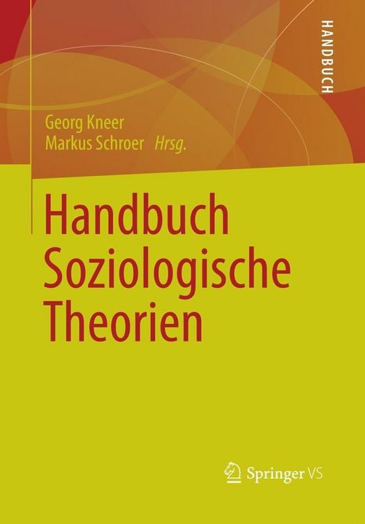Produktbild: Handbuch Soziologische Theorien