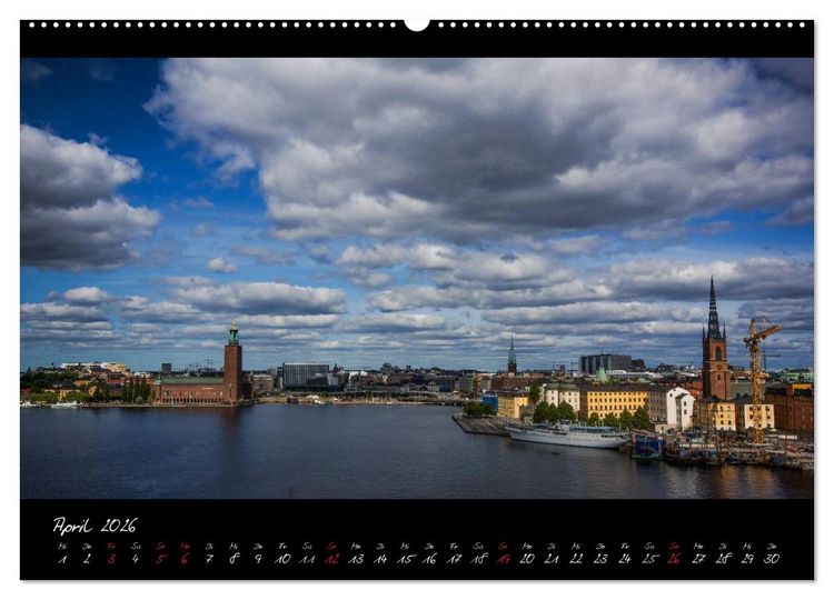 Produktbild: Stockholm und seine Sch&auml;ren (Wandkalender 2026 DIN A2 quer), CALVENDO Monatskalender